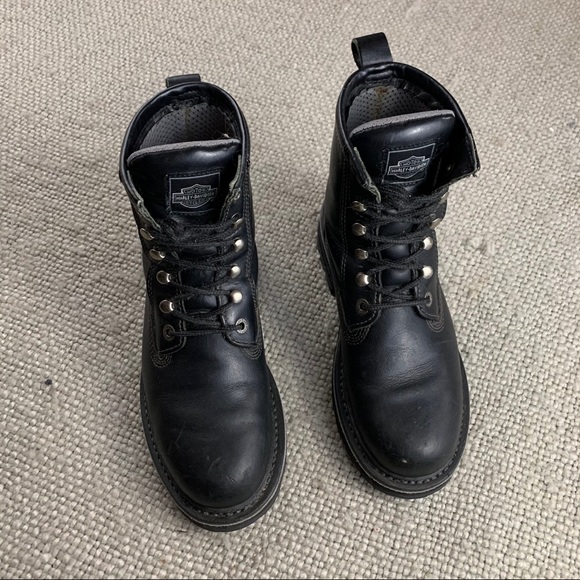 Harley Davidson boots men’s size 9 - Picture 3 of 16